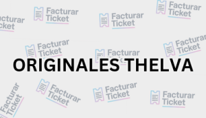 Facturación ORIGINALES THELVA - Descargar Factura 20 ORIGINALES THELVA sin logo Facturación ORIGINALES THELVA - Descargar Factura