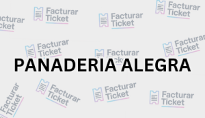 PANADERIA ALEGRA sin logo Facturación PANADERIA ALEGRA - Descargar Factura