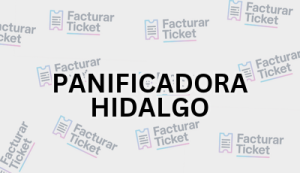 PANIFICADORA HIDALGO sin logo Facturación PANIFICADORA HIDALGO - Descargar Factura