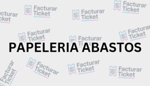 PAPELERIA ABASTOS sin logo Facturación PAPELERIA ABASTOS - Descargar Factura