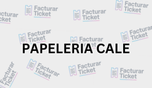 PAPELERIA CALE sin logo Facturación PAPELERIA CALE - Descargar Factura
