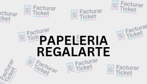 PAPELERIA REGALARTE sin logo Facturación PAPELERIA REGALARTE - Descargar Factura