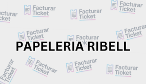 PAPELERIA RIBELL sin logo Facturación PAPELERIA RIBELL - Descargar Factura