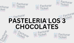 PASTELERIA LOS 3 CHOCOLATES sin logo Facturación PASTELERIA LOS 3 CHOCOLATES - Descargar Factura
