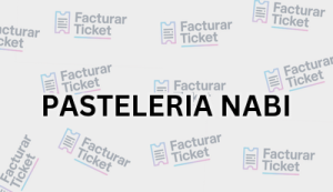 PASTELERIA NABI sin logo Facturación PASTELERIA NABI - Descargar Factura