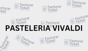 PASTELERIA VIVALDI sin logo Facturación PASTELERIA VIVALDI - Descargar Factura