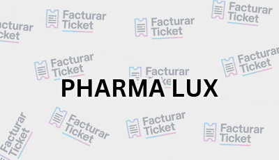 Facturar Ticket - Busca por Marca o Razón Social y Obtén tu Factura 1 PHARMA LUX sin logo Facturar Ticket - Busca por Marca o Razón Social y Obtén tu Factura