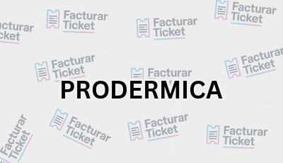 PRODERMICA sin logo 1 Facturar Ticket - Busca por Marca o Razón Social y Obtén tu Factura