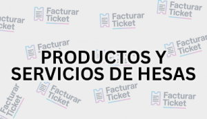 Facturación PRODUCTOS Y SERVICIOS DE HESAS - Descargar Factura 16 PRODUCTOS Y SERVICIOS DE HESAS sin logo Facturación PRODUCTOS Y SERVICIOS DE HESAS - Descargar Factura