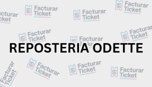 REPOSTERIA ODETTE sin logo Facturación REPOSTERIA ODETTE - Descargar Factura