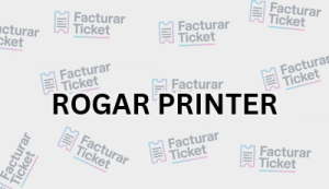 Facturación ROGAR PRINTER - Descargar Factura 13 ROGAR PRINTER sin logo Facturación ROGAR PRINTER - Descargar Factura