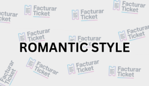 ROMANTIC STYLE sin logo Facturación ROMANTIC STYLE - Descargar Factura