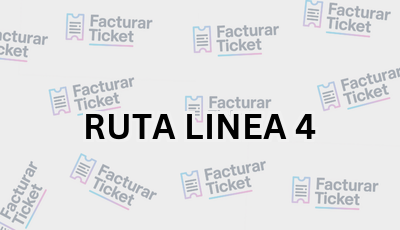 Facturar Ticket - Busca por Marca o Razón Social y Obtén tu Factura 12 RUTA LINEA 4 sin logo Facturar Ticket - Busca por Marca o Razón Social y Obtén tu Factura