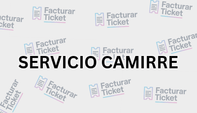 SERVICIO CAMIRRE sin logo Facturar Ticket - Busca por Marca o Razón Social y Obtén tu Factura
