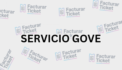 SERVICIO GOVE sin logo Facturar Ticket - Busca por Marca o Razón Social y Obtén tu Factura