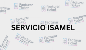 SERVICIO ISAMEL sin logo Facturación SERVICIO ISAMEL - Descargar Factura