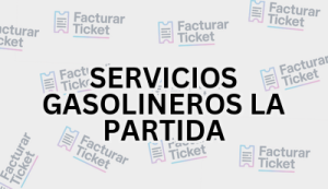 SERVICIOS GASOLINEROS LA PARTIDA sin logo Facturación SERVICIOS GASOLINEROS LA PARTIDA - Descargar Factura