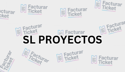 SL PROYECTOS sin logo Facturar Ticket - Busca por Marca o Razón Social y Obtén tu Factura