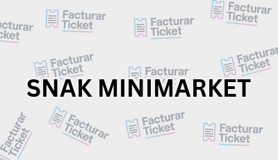 SNAK MINIMARKET sin logo Facturar Ticket - Busca por Marca o Razón Social y Obtén tu Factura