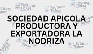 Facturación SOCIEDAD APICOLA PRODUCTORA Y EXPORTADORA LA NODRIZA - Descargar Factura 8 SOCIEDAD APICOLA PRODUCTORA Y EXPORTADORA LA NODRIZA sin logo Facturación SOCIEDAD APICOLA PRODUCTORA Y EXPORTADORA LA NODRIZA - Descargar Factura