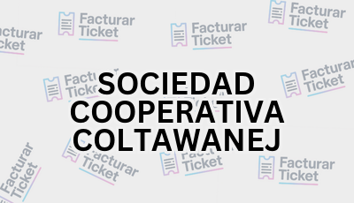 SOCIEDAD COOPERATIVA COLTAWANEJ sin logo Facturar Ticket - Busca por Marca o Razón Social y Obtén tu Factura