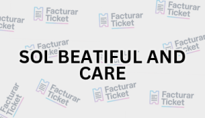 SOL BEATIFUL AND CARE sin logo Facturación SOL BEATIFUL AND CARE - Descargar Factura
