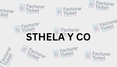 STHELA Y CO sin logo Facturar Ticket - Busca por Marca o Razón Social y Obtén tu Factura