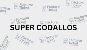 Facturación SUPER CODALLOS - Descargar Factura 16 SUPER CODALLOS sin logo Facturación SUPER CODALLOS - Descargar Factura