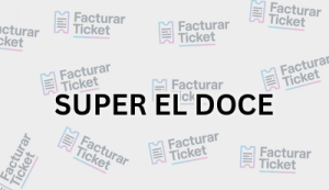 Facturación SUPER EL DOCE - Descargar Factura 3 SUPER EL DOCE sin logo Facturación SUPER EL DOCE - Descargar Factura