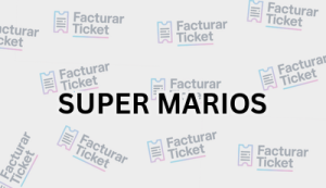 Facturación SUPER MARIOS - Descargar Factura 14 SUPER MARIOS sin logo Facturación SUPER MARIOS - Descargar Factura