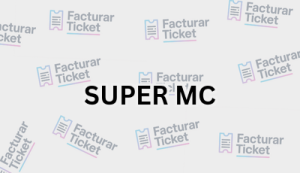 Facturación SUPER MC - Descargar Factura 20 SUPER MC sin logo Facturación SUPER MC - Descargar Factura