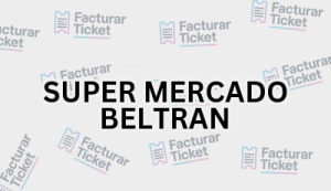 Facturación SUPER MERCADO BELTRAN - Descargar Factura 20 SUPER MERCADO BELTRAN sin logo Facturación SUPER MERCADO BELTRAN - Descargar Factura
