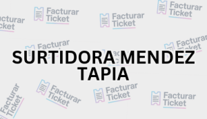 SURTIDORA MENDEZ TAPIA sin logo Facturación SURTIDORA MENDEZ TAPIA - Descargar Factura