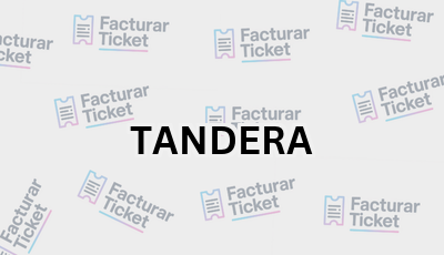 Facturar Ticket - Busca por Marca o Razón Social y Obtén tu Factura 4 TANDERA sin logo 1 Facturar Ticket - Busca por Marca o Razón Social y Obtén tu Factura