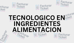 TECNOLOGICO EN INGREDIENTES ALIMENTACION sin logo Facturación TECNOLOGICO EN INGREDIENTES ALIMENTACION - Descargar Factura