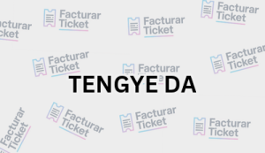 TENGYE DA sin logo Facturación TENGYE DA - Descargar Factura