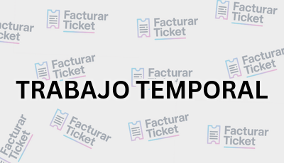 Facturar Ticket - Busca por Marca o Razón Social y Obtén tu Factura 13 TRABAJO TEMPORAL sin logo Facturar Ticket - Busca por Marca o Razón Social y Obtén tu Factura