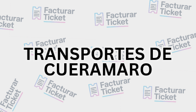 Facturar Ticket - Busca por Marca o Razón Social y Obtén tu Factura 22 TRANSPORTES DE CUERAMARO sin logo Facturar Ticket - Busca por Marca o Razón Social y Obtén tu Factura