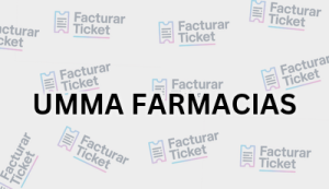 UMMA FARMACIAS sin logo Facturación UMMA FARMACIAS - Descargar Factura