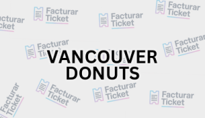 VANCOUVER DONUTS sin logo Facturación VANCOUVER DONUTS - Descargar Factura