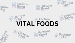 Facturación VITAL FOODS - Descargar Factura 2 VITAL FOODS sin logo Facturación VITAL FOODS - Descargar Factura