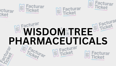 Facturar Ticket - Busca por Marca o Razón Social y Obtén tu Factura 21 WISDOM TREE PHARMACEUTICALS sin logo Facturar Ticket - Busca por Marca o Razón Social y Obtén tu Factura