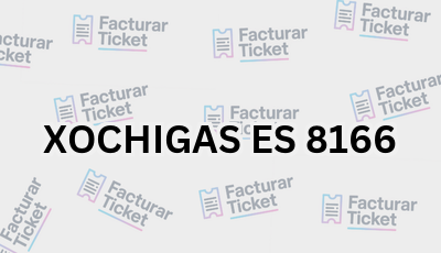 Facturar Ticket - Busca por Marca o Razón Social y Obtén tu Factura 7 XOCHIGAS ES 8166 sin logo Facturar Ticket - Busca por Marca o Razón Social y Obtén tu Factura