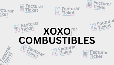 Facturar Ticket - Busca por Marca o Razón Social y Obtén tu Factura 6 XOXO COMBUSTIBLES sin logo Facturar Ticket - Busca por Marca o Razón Social y Obtén tu Factura