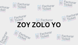 ZOY ZOLO YO sin logo Facturación ZOY ZOLO YO - Descargar Factura