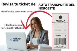 Facturación AUTO TRANSPORTE DEL NOROESTE - Descargar Factura 7 facturar ticket AUTO TRANSPORTE DEL NOROESTE Facturación AUTO TRANSPORTE DEL NOROESTE - Descargar Factura