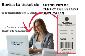 facturar ticket AUTOBUSES DEL CENTRO DEL ESTADO DE YUCATAN Facturación AUTOBUSES DEL CENTRO DEL ESTADO DE YUCATAN - Descargar Factura
