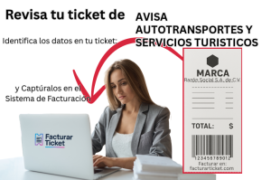 facturar ticket AVISA AUTOTRANSPORTES Y SERVICIOS TURISTICOS Facturación AVISA AUTOTRANSPORTES Y SERVICIOS TURISTICOS - Descargar Factura