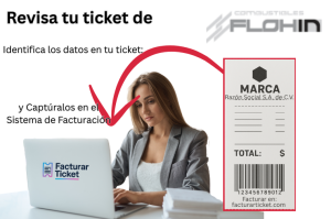 facturar ticket Combustibles Flohin 1 Facturación COMBUSTIBLES FLOHIN - Descargar Factura