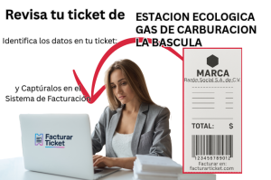 facturar ticket ESTACION ECOLOGICA GAS DE CARBURACION LA BASCULA Facturación ESTACION ECOLOGICA GAS DE CARBURACION LA BASCULA - Descargar Factura